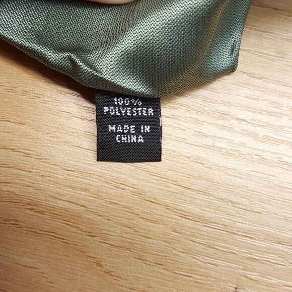 ALFANI Mens Neck Tie Solid Mint Green Satin Slim Modern Classic - Picture 3 of 5